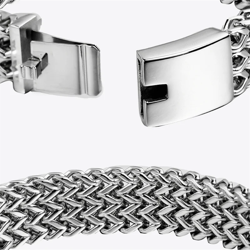 Mesh Polished Link Chain Bracelet - iRelax® Australia