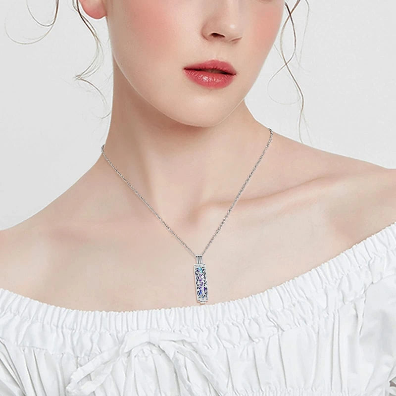 Cremation Jewellery Cylinder Urn Necklace - iRelax® Australia
