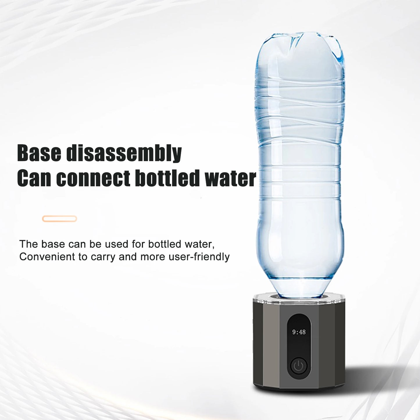 Intelligent Hydrogen Rich Portable Water Electrolysis Bottle - iRelax® Australia