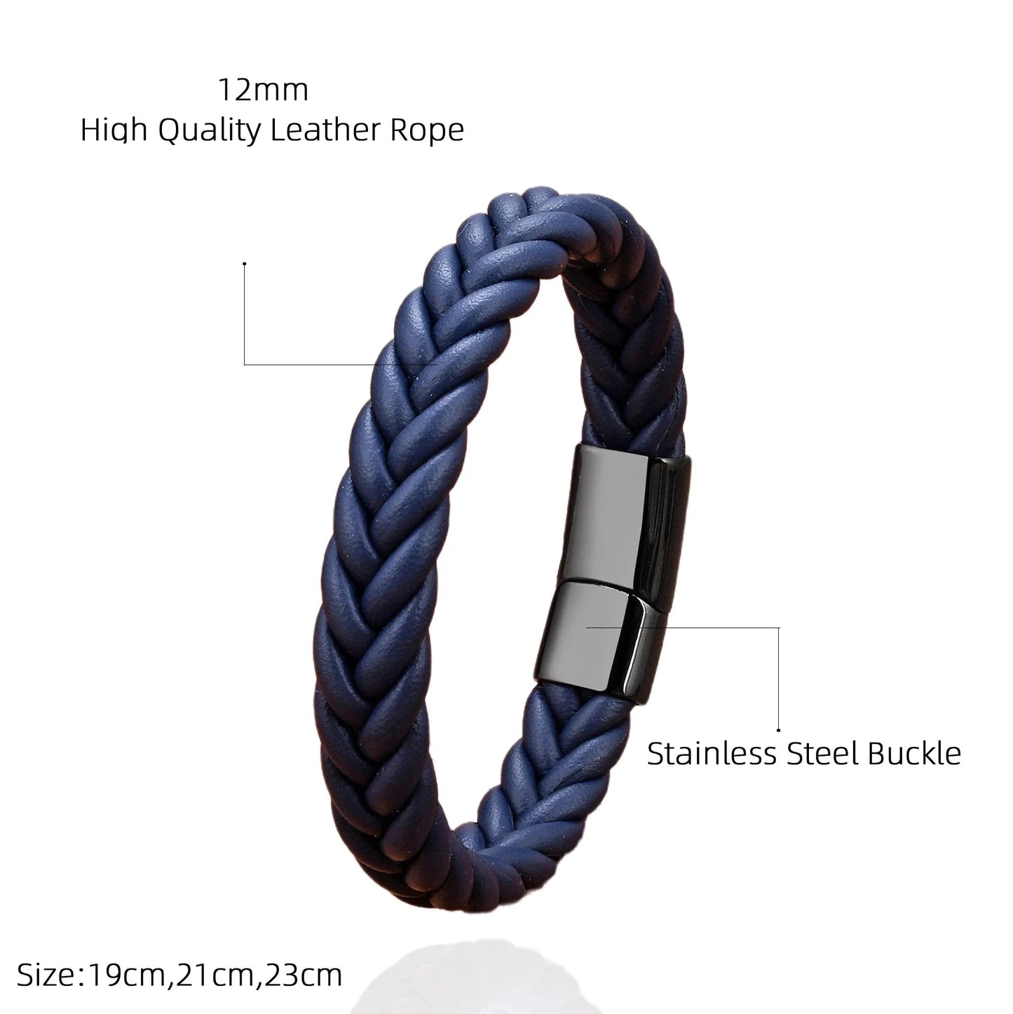 Handmade Woven Leather Wrap Bracelets - iRelax® Australia