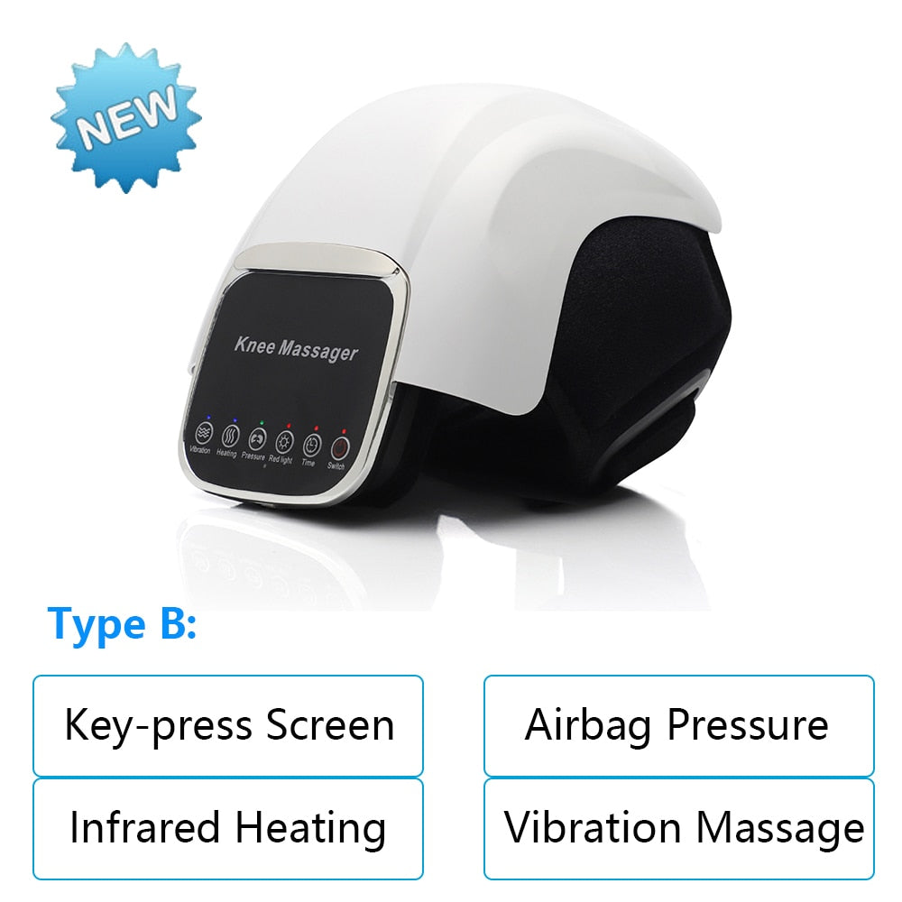 Electric Heating Knee Joint Massager Airbag-Key Screen - iRelax Australia