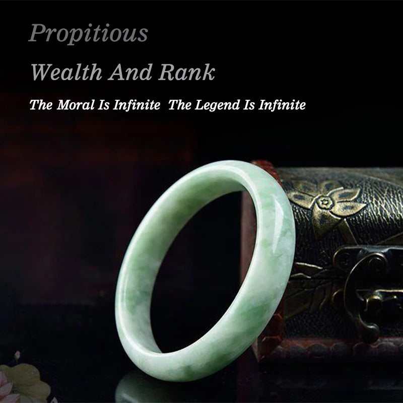 Natural Jade Luxury Bangle - iRelax® Australia