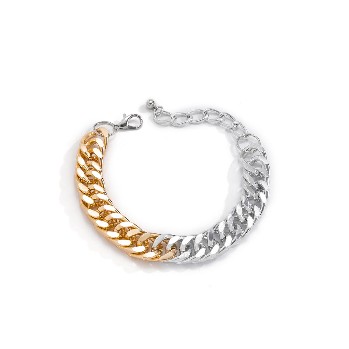 Colour Matching Trend Cuban Thick Chain Bracelet Default Title - iRelax® Australia
