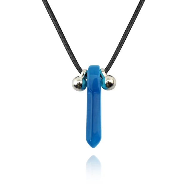 Natural Jade Pendant Uzumaki Charms Necklace N1065-Blue - iRelax® Australia