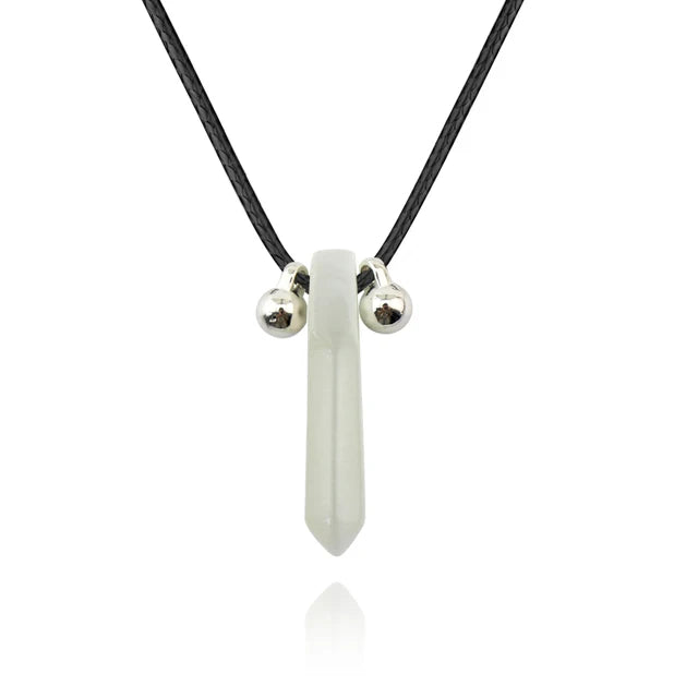 Natural Jade Pendant Uzumaki Charms Necklace N1065-White - iRelax® Australia