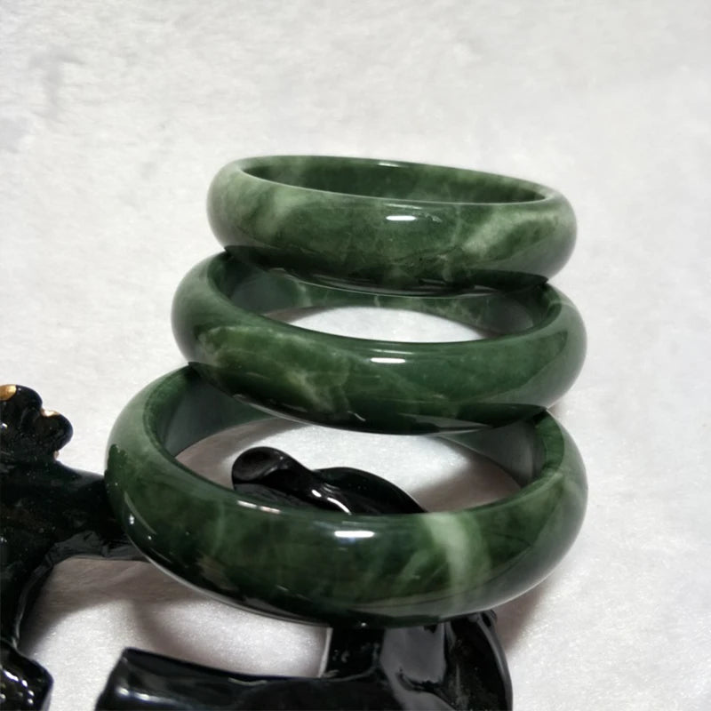 Natural Emerald Oil Cyan Jade Luxury Bracelet - iRelax® Australia
