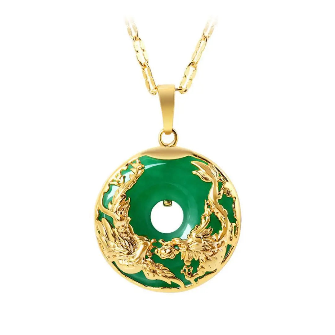Natural Green Hetian Jade Pendant - iRelax® Australia