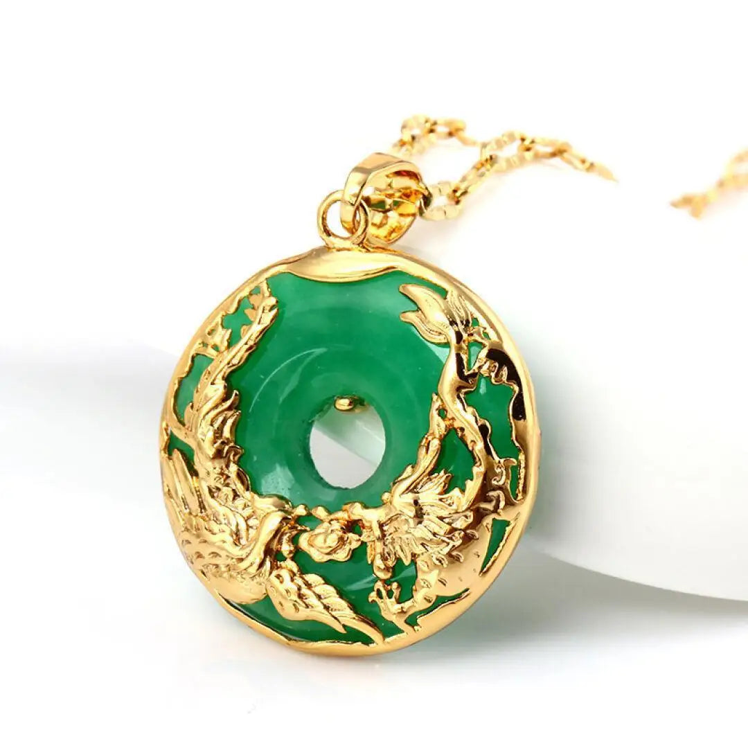 Natural Green Hetian Jade Pendant - iRelax® Australia