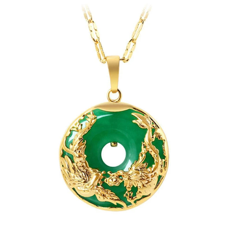 Natural Green Hetian Jade Pendant - iRelax® Australia