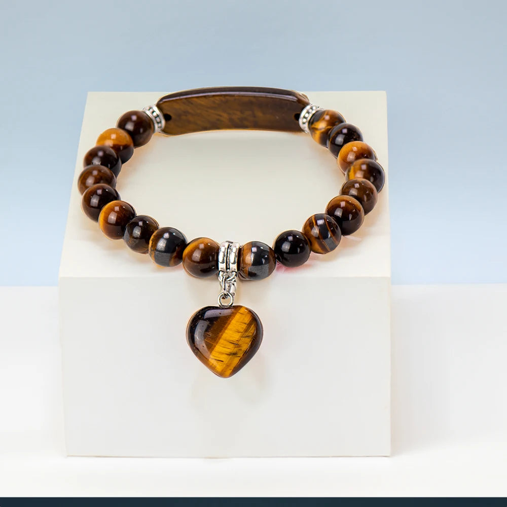 Natural Moonstone Jade Beaded Bracelet - iRelax® Australia