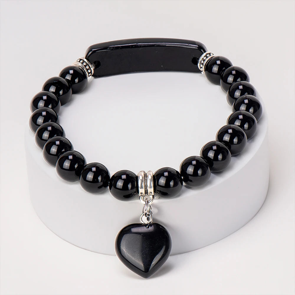 Natural Moonstone Jade Beaded Bracelet - iRelax® Australia