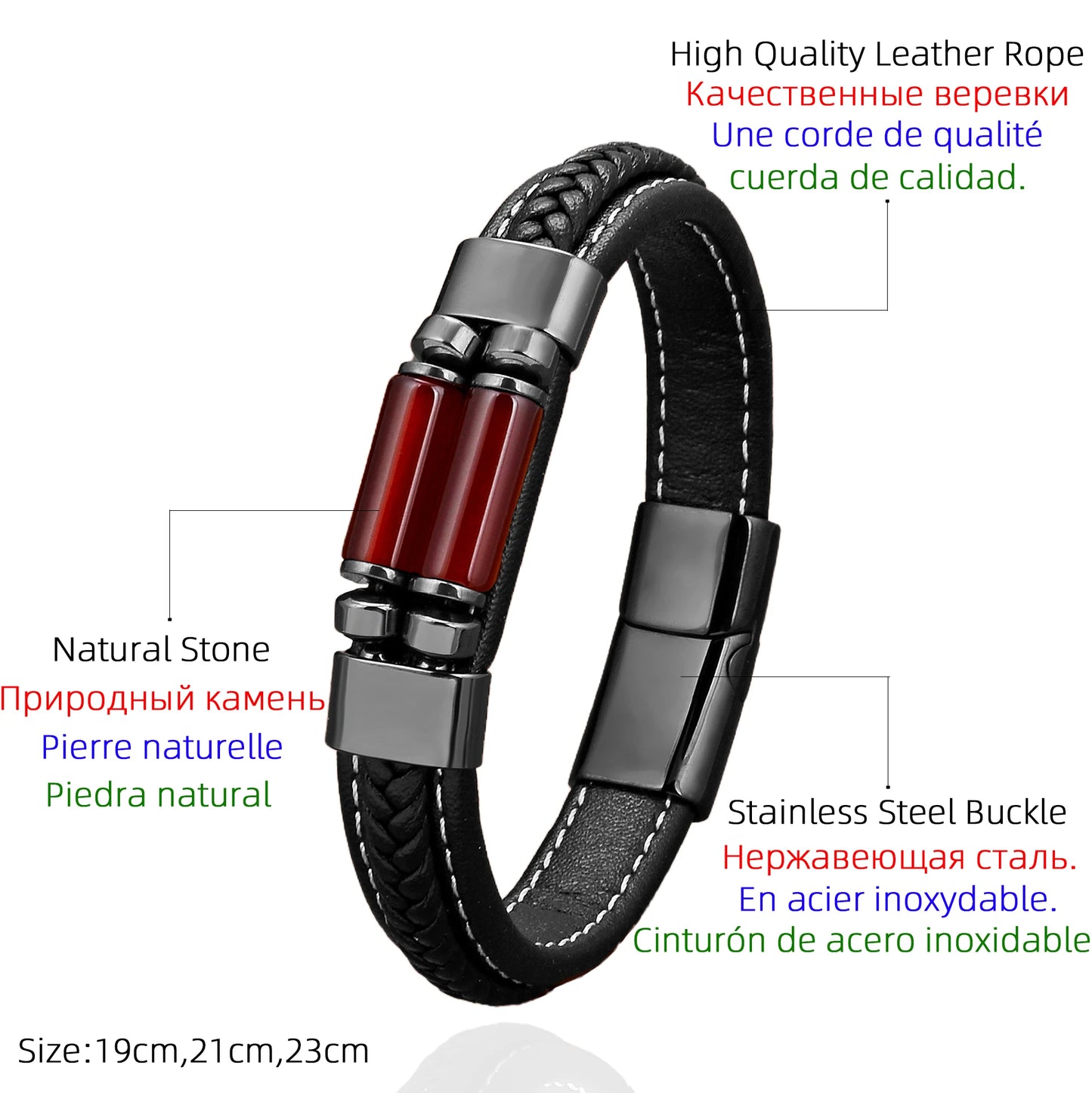 Natural Tiger Eye Agates Crystal Beads Handmade Bohemia Style Bracelets - iRelax® Australia