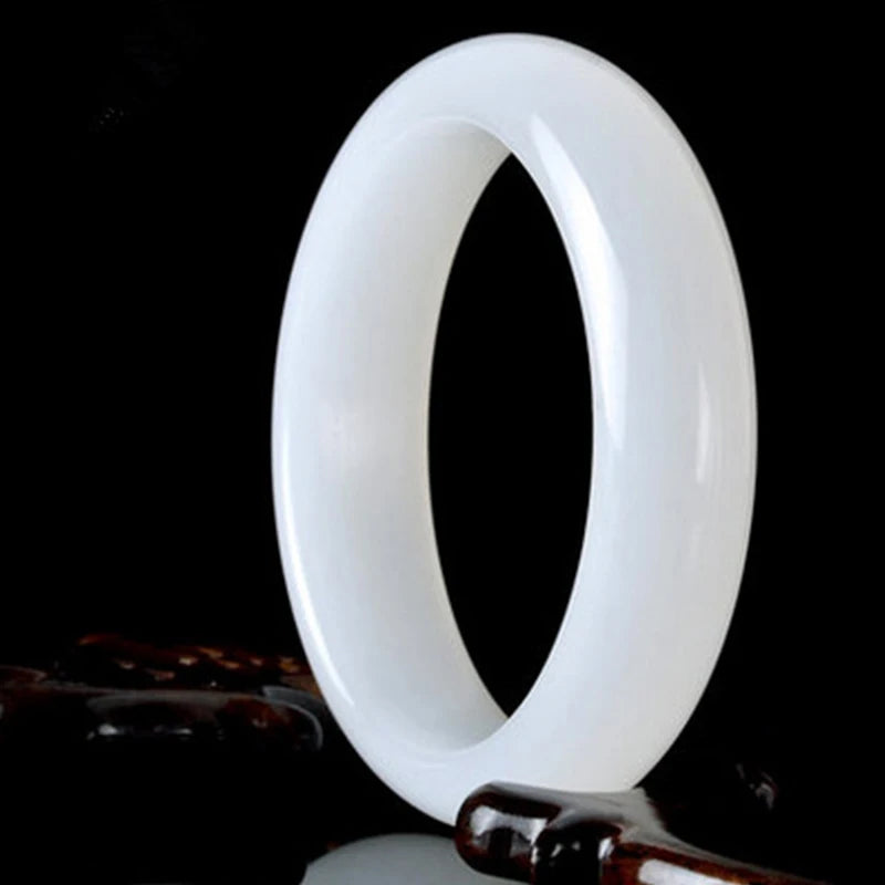 Natural White Luxury Marble Bangle - iRelax® Australia