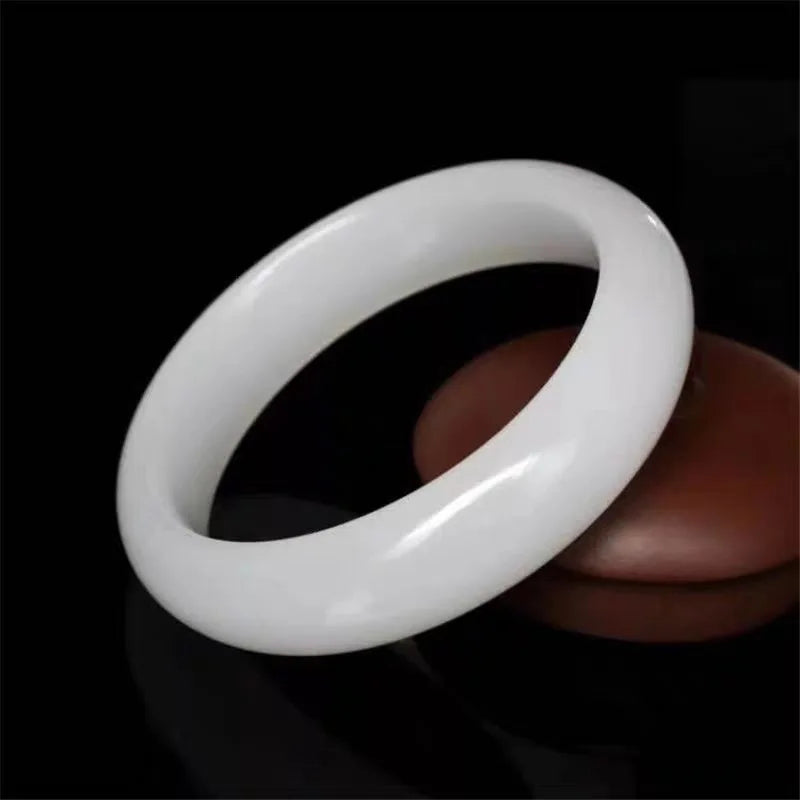 Natural White Luxury Marble Bangle - iRelax® Australia