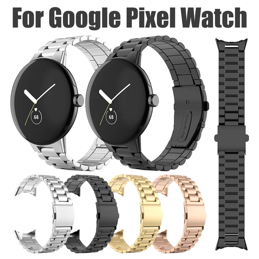 Classic Buckle Stainless Steel Strap for Google Pixel Watch - iRelax® Australia