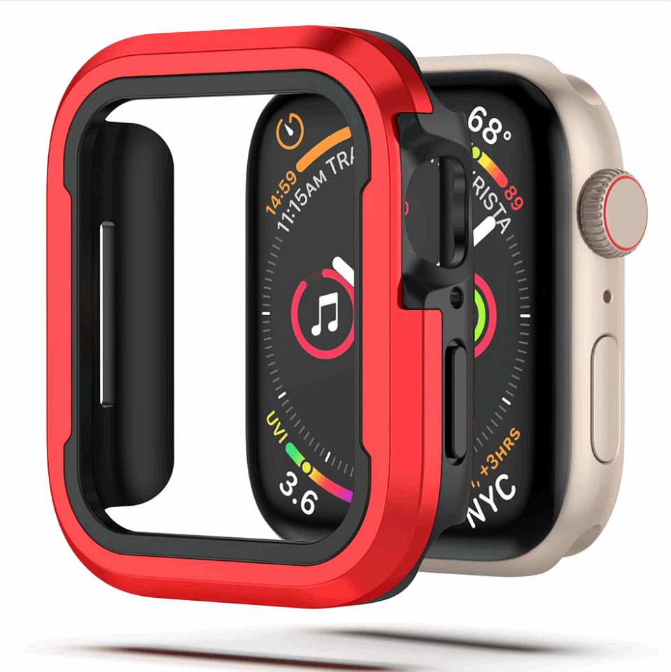 Aluminum Alloy Watchcase Cover for Apple Watch Ultra Series Red - iRelax® Australia
