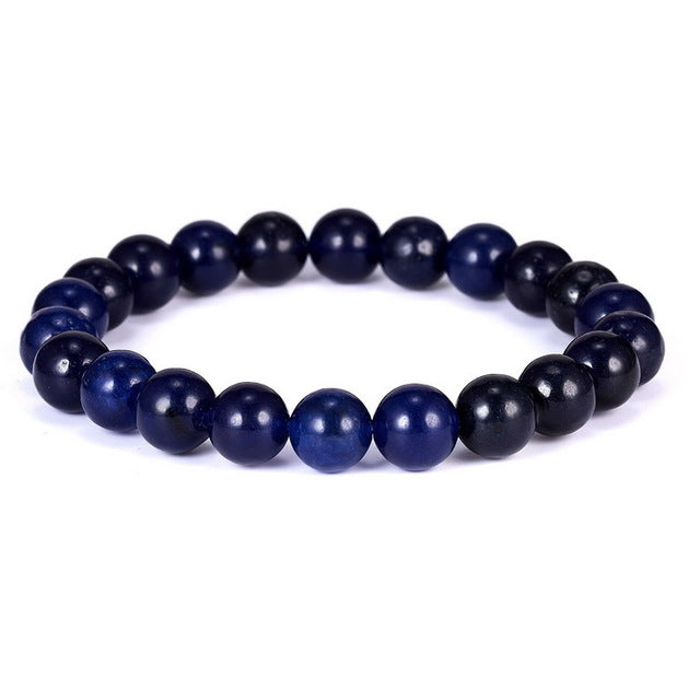 Tiger Eye Natural Lava Stone Chakra Yoga Beads Bracelets Burgundy - iRelax® Australia