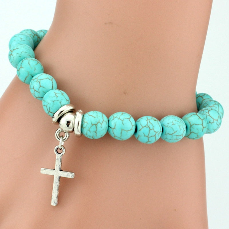 Vintage Boho Charm Natural Stone Bracelet - iRelax® Australia