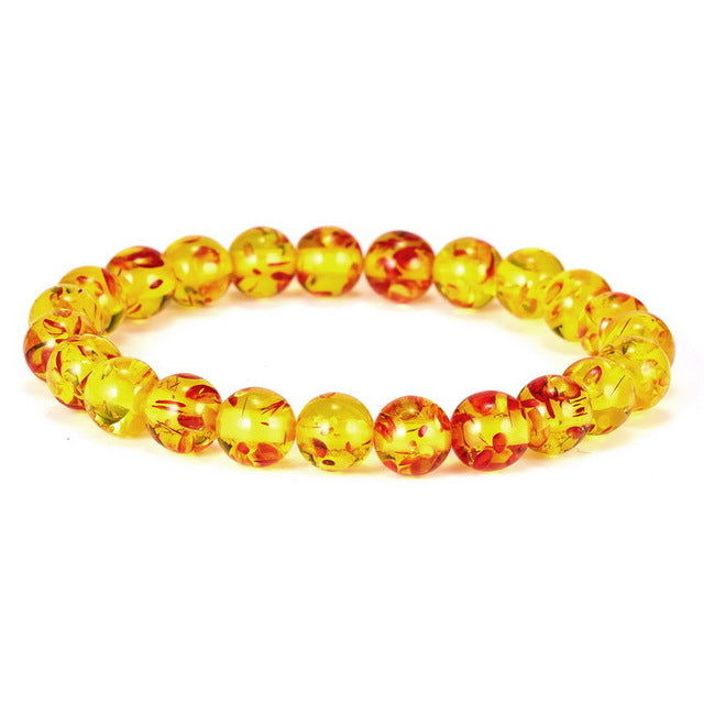 Tiger Eye Natural Lava Stone Chakra Yoga Beads Bracelets Yellow - iRelax® Australia