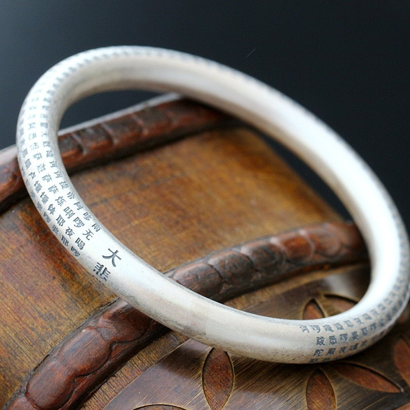 S999 Sterling Silver Bangle - iRelax® Australia