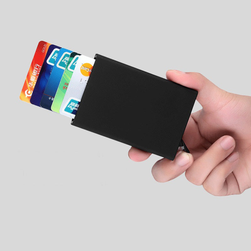 RFID Blocking Aluminum Metal Case Credit Card Holder - iRelax® Australia
