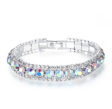 Rhinestones Crystal Bracelet Multi Colour - iRelax® Australia