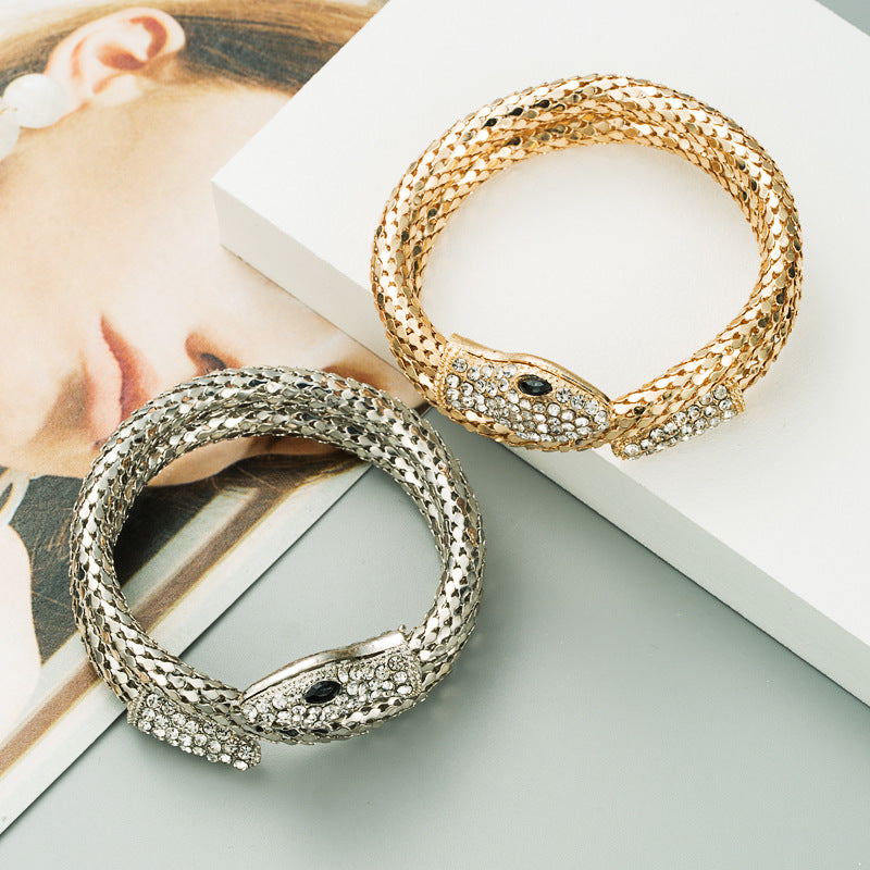 Punk Style Snake Shape Winding Bracelet - iRelax® Australia