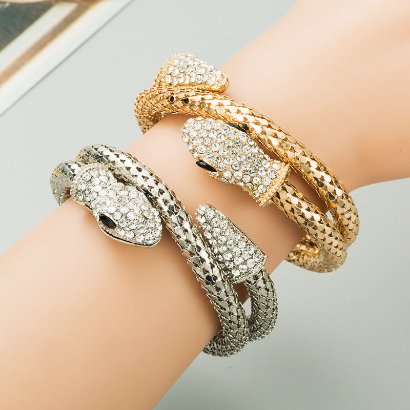 Punk Style Snake Shape Winding Bracelet - iRelax® Australia