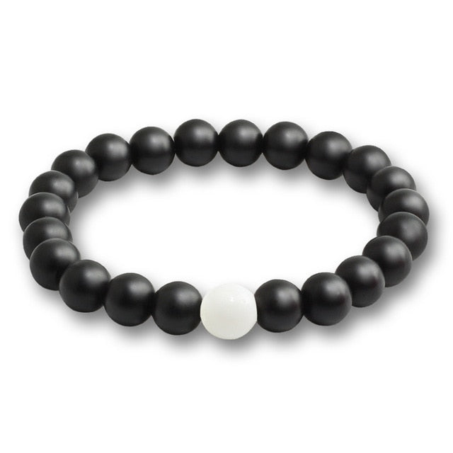 Black Lava Natural Stone Beads Bracelets - iRelax® Australia