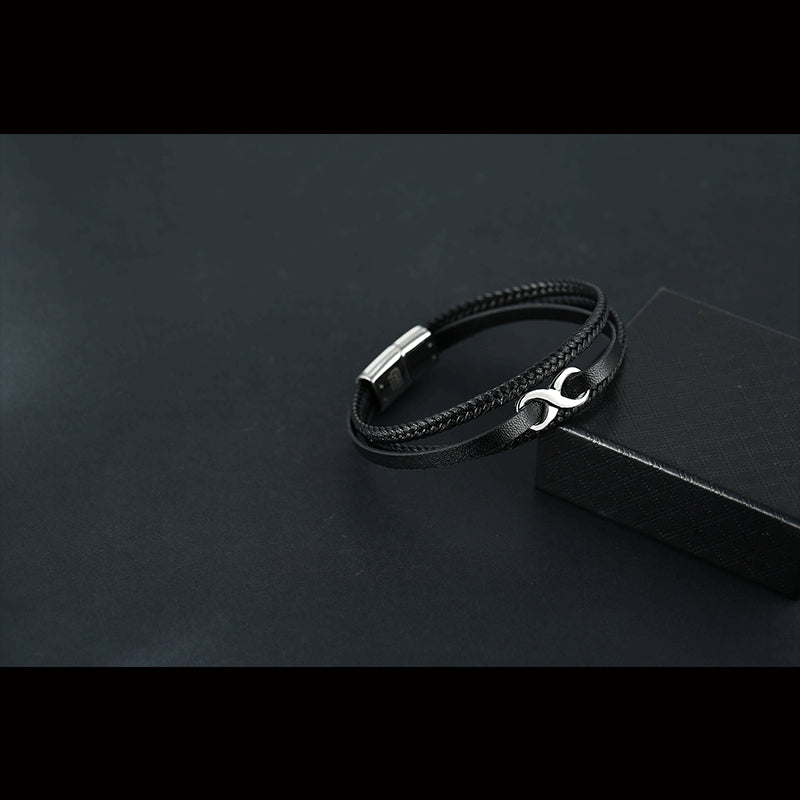 Multi-Layer Braided Bracelet with Stainless Steel Buckle - iRelax® Australia