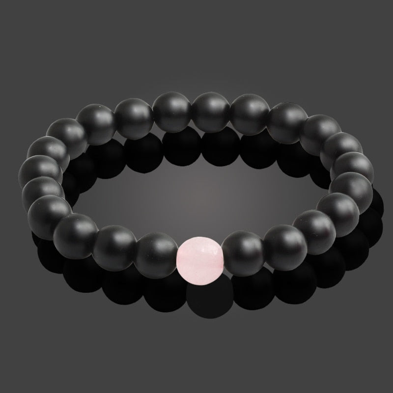 Black Lava Natural Stone Beads Bracelets - iRelax® Australia