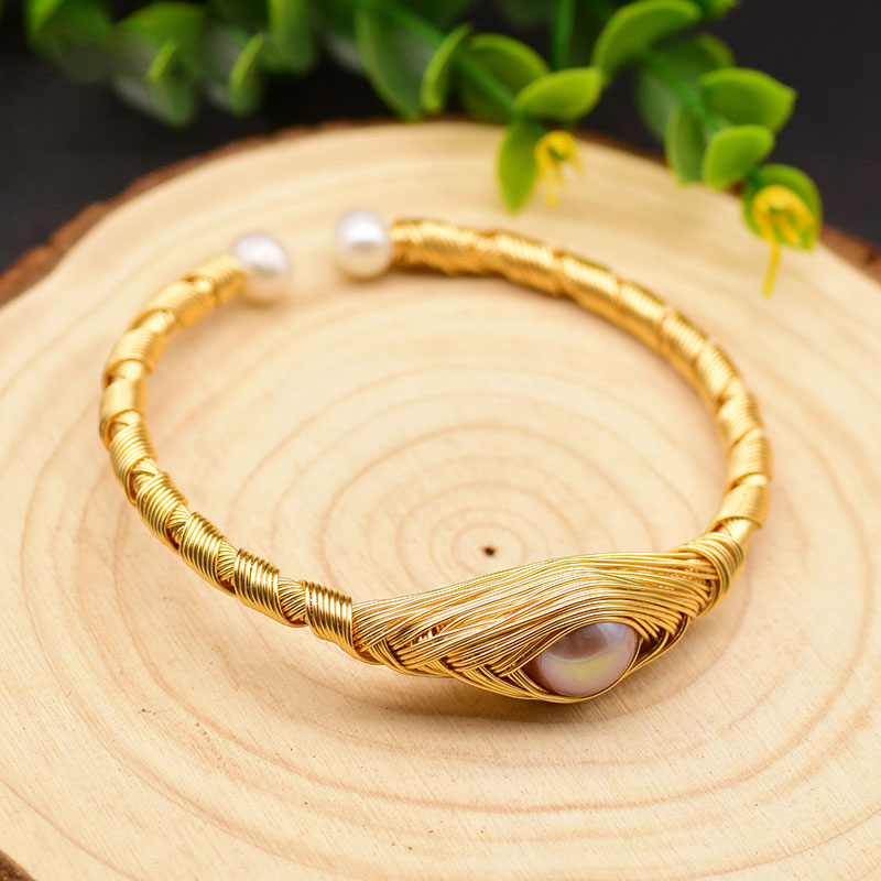 Natural Fresh Water Purple Pearl Bracelet - iRelax® Australia