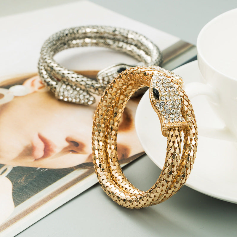 Punk Style Snake Shape Winding Bracelet - iRelax® Australia