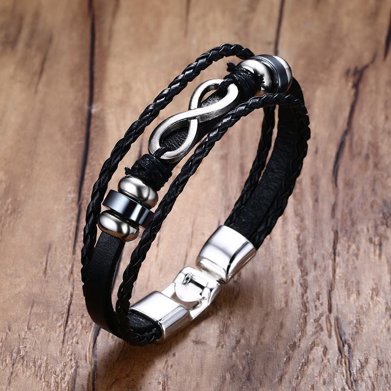Genuine Leather Men Bracelet - iRelax® Australia