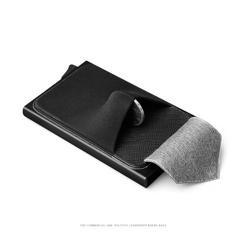 RFID Aluminum Credit Card Wallet With Cash Holder - iRelax® Australia