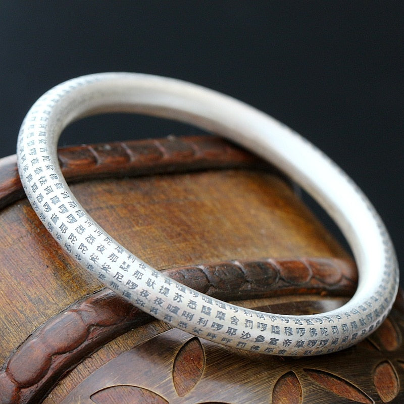 S999 Sterling Silver Bangle - iRelax® Australia