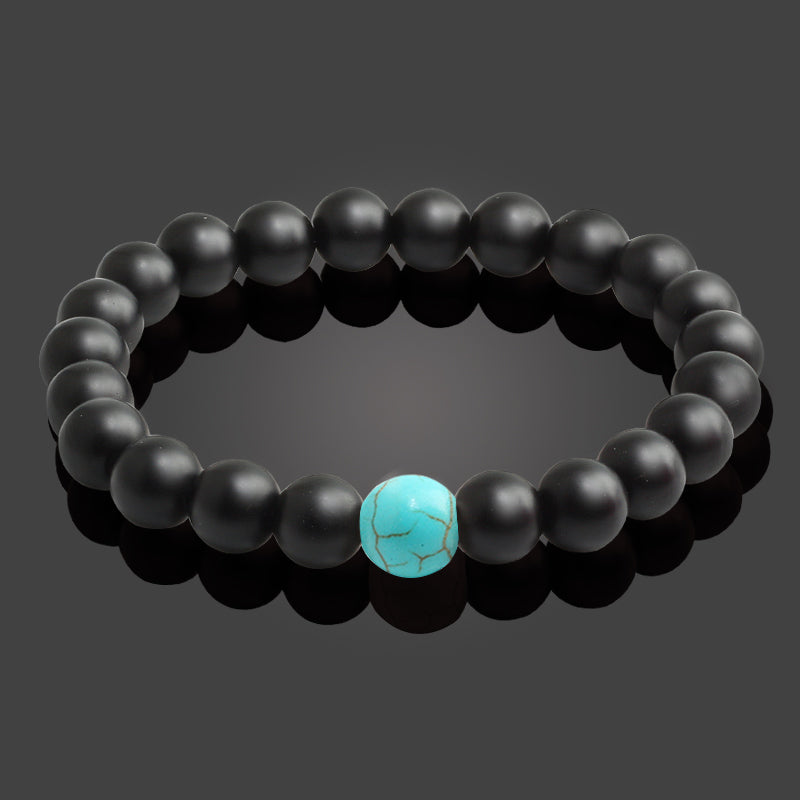 Black Lava Natural Stone Beads Bracelets - iRelax® Australia
