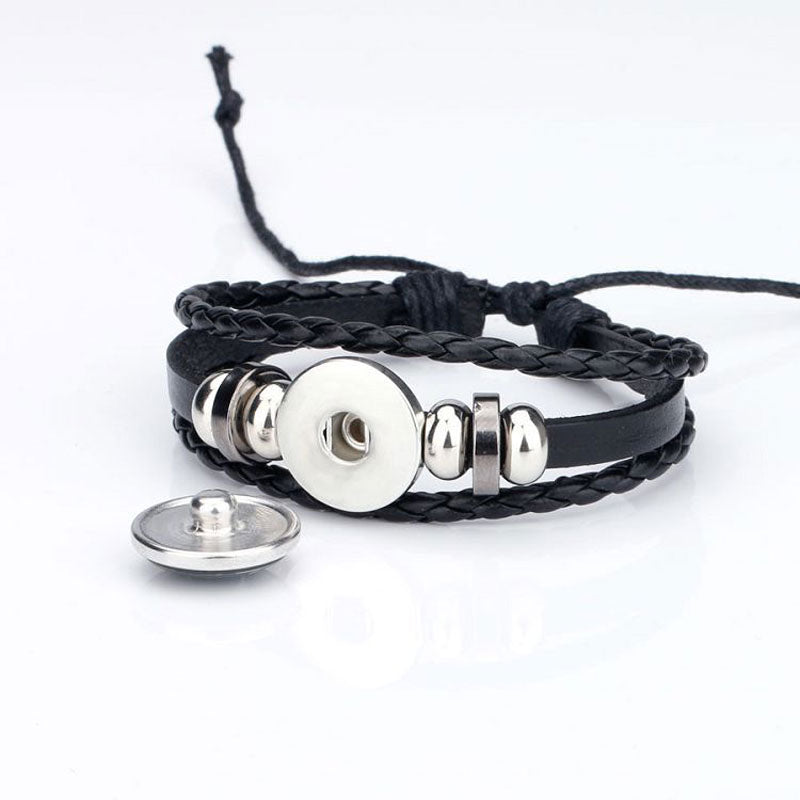 12 Constellation Luminous Leather Bracelet - iRelax® Australia