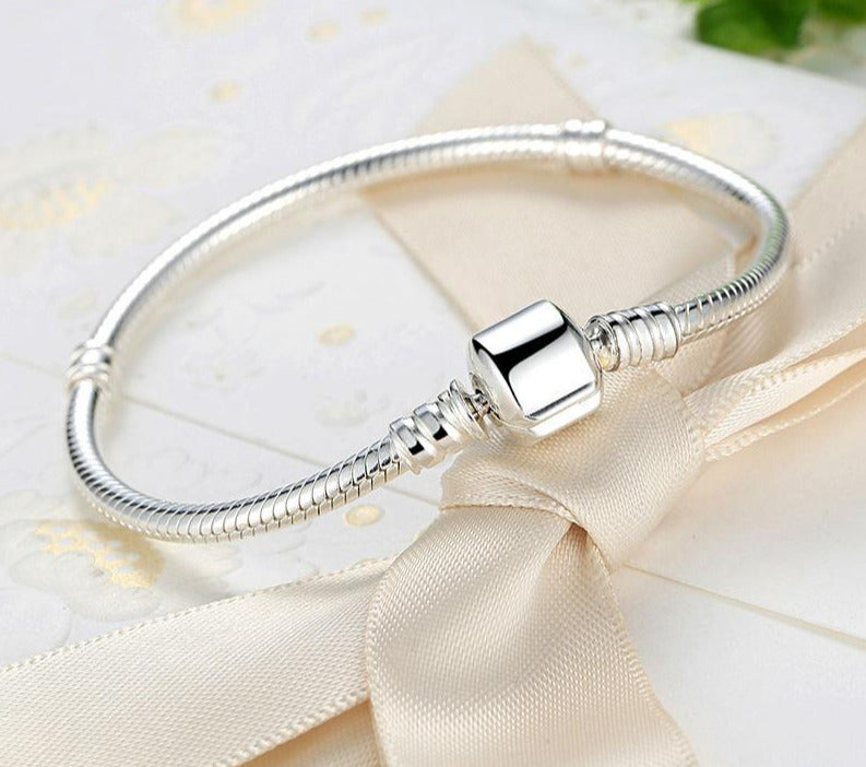 925 Sterling Silver Snake Chain Bracelet - iRelax® Australia