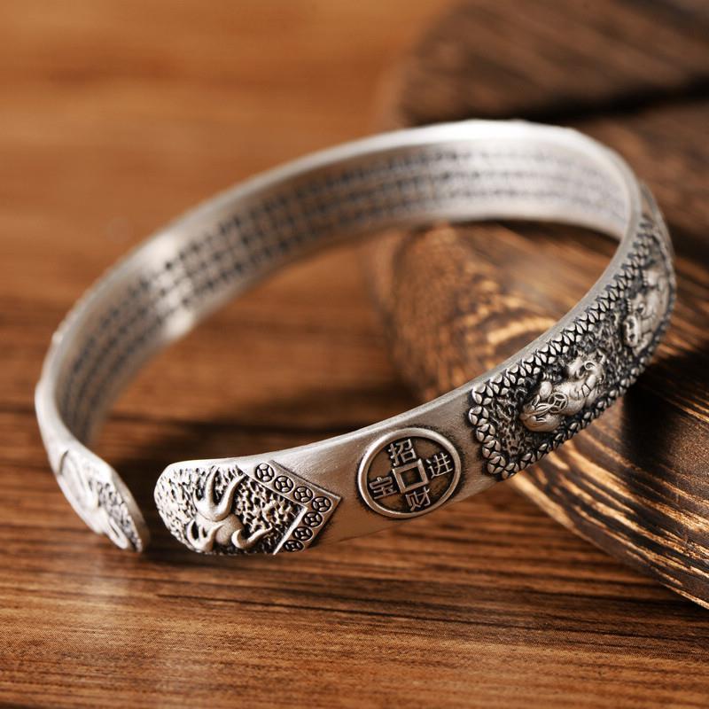 Personality Trendy Silver Colour Vintage Bracelets - iRelax® Australia