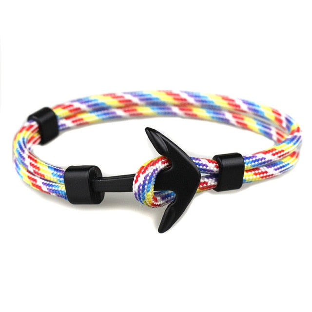 Anchor Bracelet Survival Rope Multi Colour - iRelax® Australia