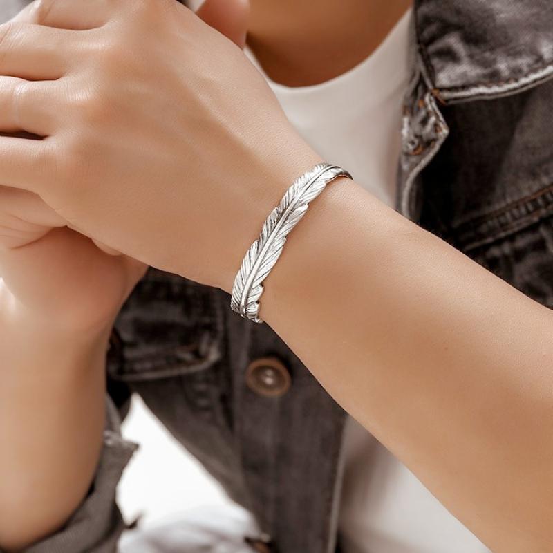 Fashion Creative Feather Cuff Bracelet - iRelax® Australia