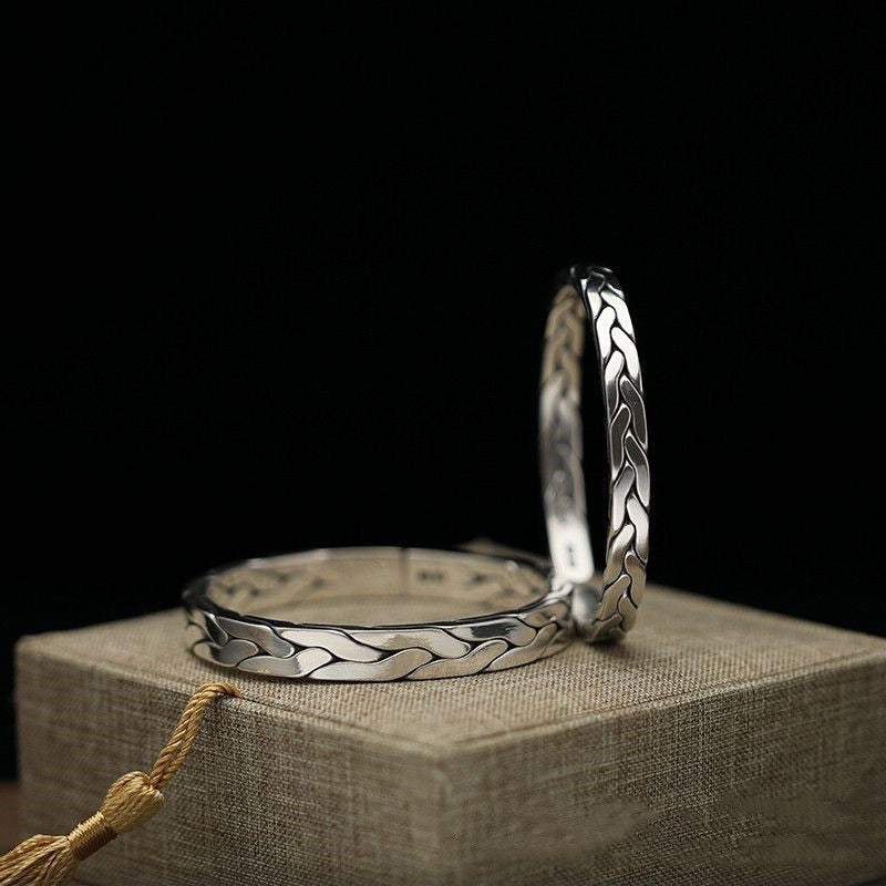 Retro Hand Knitted Open Lovers Bracelet - iRelax® Australia