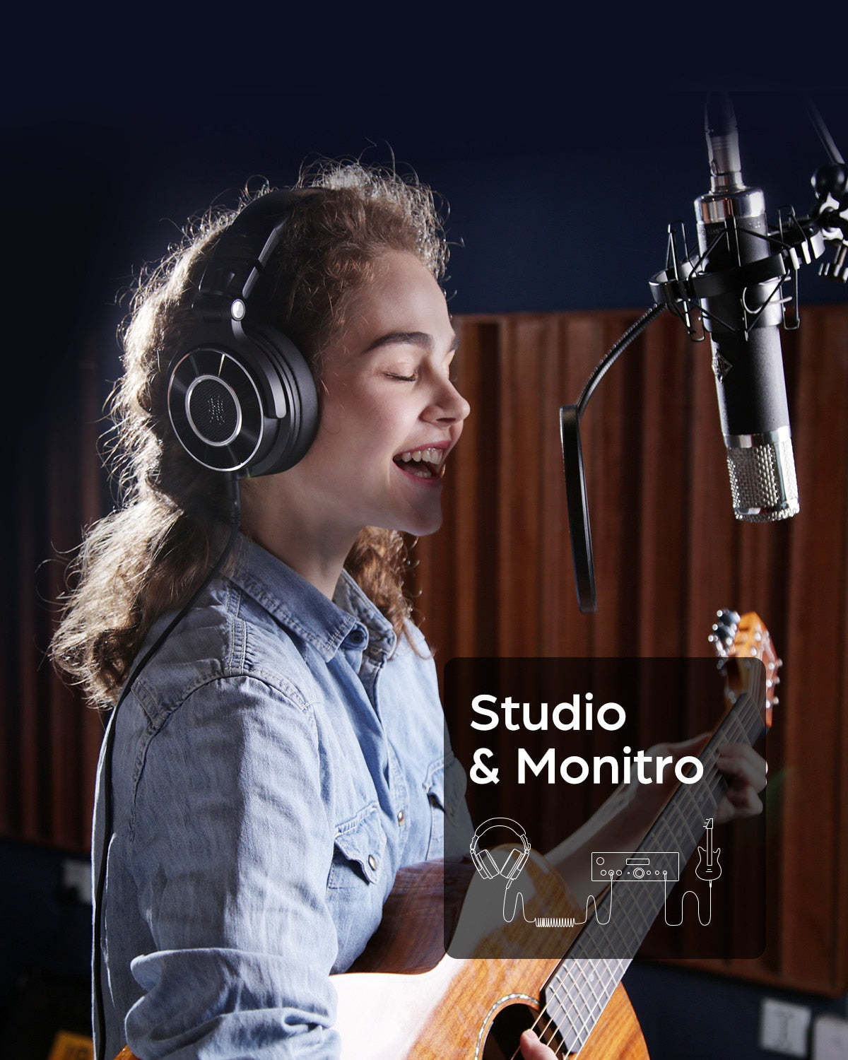 OneOdio Monitor 60 Wired Professional Studio Headphones - iRelax Australia
