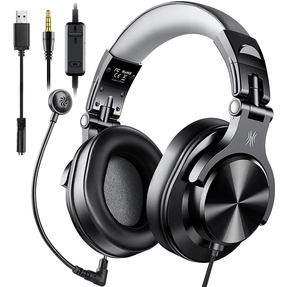 OneOdio A71D Wired Computer Gaming Headset With Detachable Microphone Default Title - iRelax Australia
