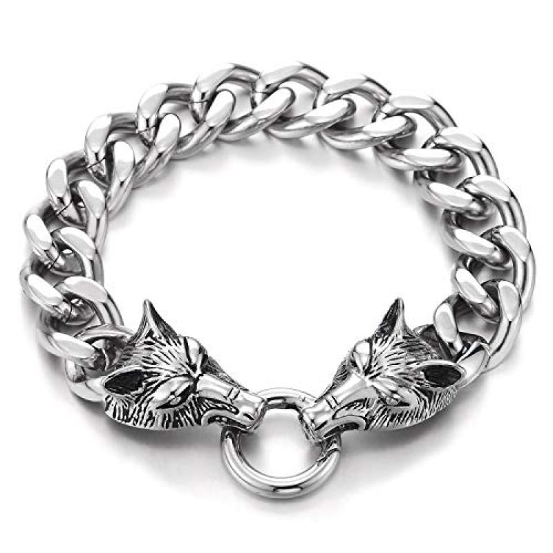 Vintage Animal Dragon Punk Trend Bracelet AL5916-Silver - iRelax® Australia