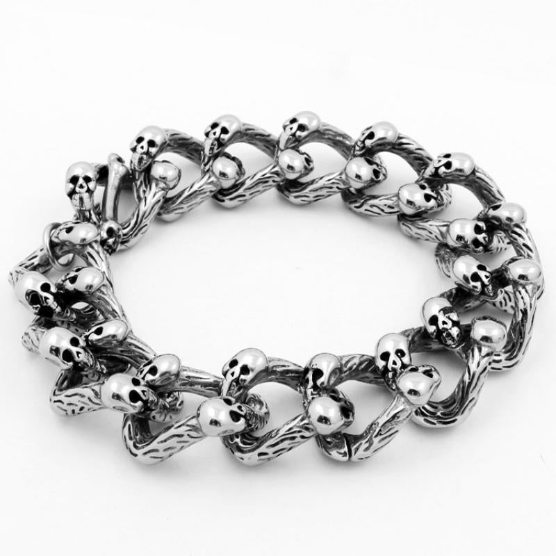 Vintage Animal Dragon Punk Trend Bracelet AL1325-Silver-21cm - iRelax® Australia