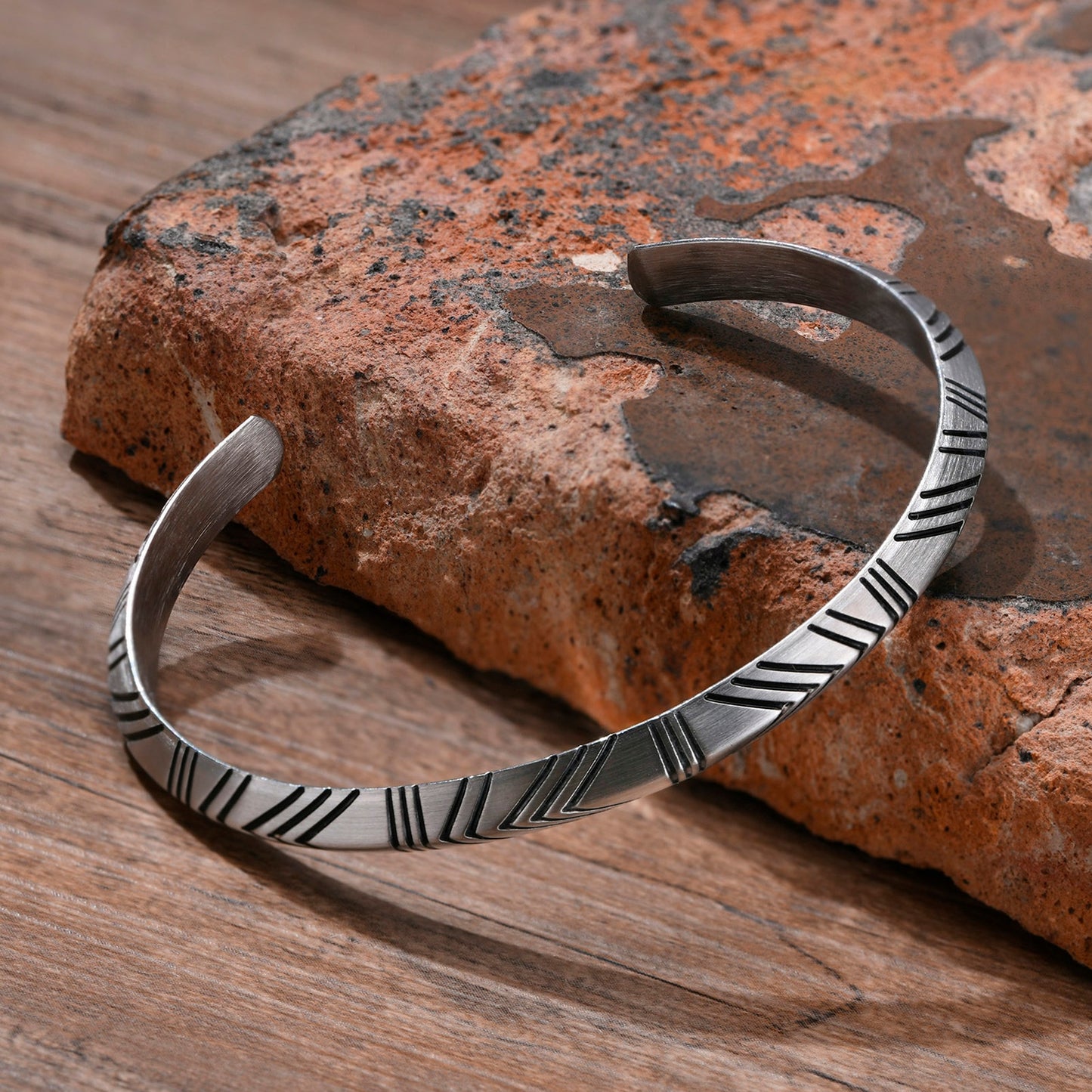 Viking Cuff Retro Tone Stainless Steel Pulseira Bracelet - iRelax® Australia