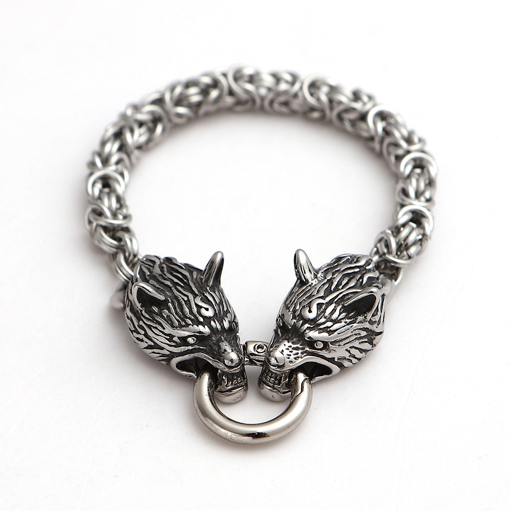 Vintage Animal Dragon Punk Trend Bracelet AL3827-silver - iRelax® Australia