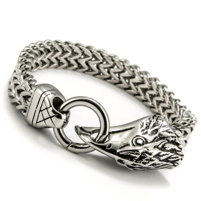 Vintage Animal Dragon Punk Trend Bracelet AL9-Silver - iRelax® Australia